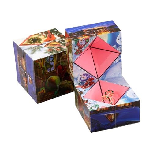 Lambo Rotierende Ringbox – Zauberwürfel für Weihnachten – Aufbewahrungsbox für Schmuck, beleuchtet, magischer Würfel für Weihnachten, Ringbox, geometrische drehbare Schmuckschatulle Lambo Rotierende Ringbox – Zauberwürfel für Weihnachten – Aufbewahrungsbox für Schmuck, beleuchtet, magischer Würfel für Weihnachten, Ringbox, geometrische drehbare Schmuckschatulle von Lambo