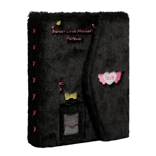 Lambo Scrapbook-Album, magnetisches Bilderbuch | Magnetisches Fotoalbum zum Basteln – Sammelalbum mit magnetischem Plüsch-Cover, Basteln, für Geburtstag, Hochzeit von Lambo