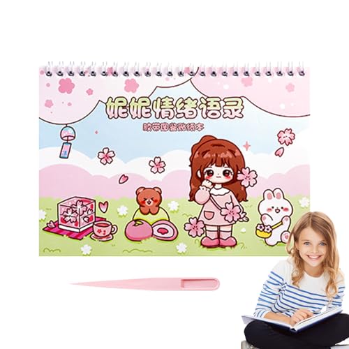 Lambo Scrapbook-Aufkleber, Prinzessinnen-Aktivitäten und Stickerbuch | Cartoon-Aufkleber-Set Scrapbook Girl | ästhetische Belohnungsaufkleber für Wandkunst Lambo Scrapbook-Aufkleber, Prinzessinnen-Aktivitäten und Stickerbuch | Cartoon-Aufkleber-Set Scrapbook Girl | ästhetische Belohnungsaufkleber für Wandkunst von Lambo