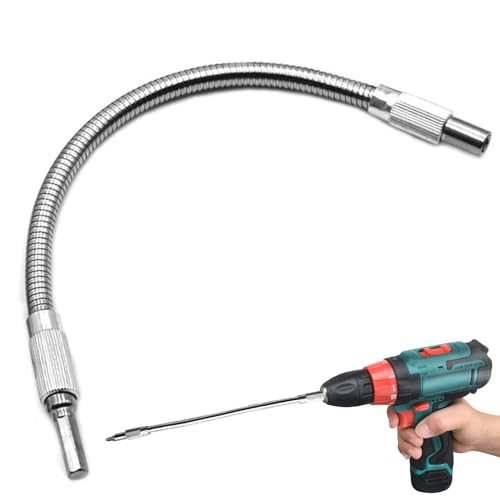 Lambo Universal-Verlängerungs-Bithalter | Verlängerung für Metallbohrer – Geschenk zur Verlängerung der Bohrmaschine mit flexibler Welle, 11,8 Zoll für Männer Lambo Universal-Verlängerungs-Bithalter | Verlängerung für Metallbohrer – Geschenk zur Verlängerung der Bohrmaschine mit flexibler Welle, 11,8 Zoll für Männer von Lambo