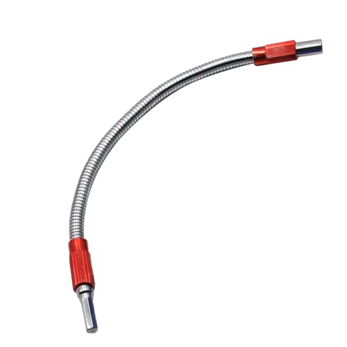 Lambo Verlängerung für Bohrer, flexibel, lang, faltbar, Sechskantschaft, Verlängerungsbits aus Metall, flexibler Schaft, Universal-Welle, 40,6 cm (11,8 Zoll), für Bohrmaschine von Lambo