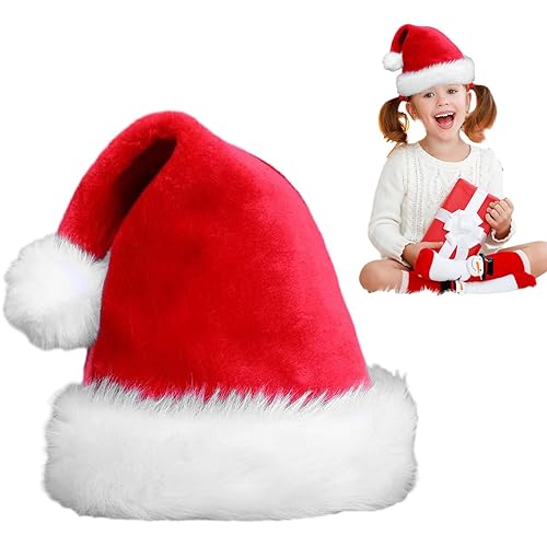 Lambo Weihnachtsmann | Weihnachtsmannmütze, flauschig, bunt, Weihnachten, warm, Unisex, für Erwachsene Lambo Weihnachtsmann | Weihnachtsmannmütze, flauschig, bunt, Weihnachten, warm, Unisex, für Erwachsene von Lambo