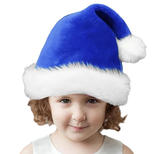 Lambo Weihnachtsmann für Erwachsene | Weihnachtsmannhut flauschig Weihnachten bunt | warm und bequem, festliche Partyzubehör für Erwachsene Lambo Weihnachtsmann für Erwachsene | Weihnachtsmannhut flauschig Weihnachten bunt | warm und bequem, festliche Partyzubehör für Erwachsene von Lambo