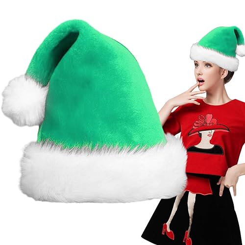 Lambo Weihnachtsmannhut für | Weihnachtsmannhut, flauschig, bunt, bequem, für Erwachsene und Erwachsene, Weihnachten für Partys Lambo Weihnachtsmannhut für | Weihnachtsmannhut, flauschig, bunt, bequem, für Erwachsene und Erwachsene, Weihnachten für Partys von Lambo