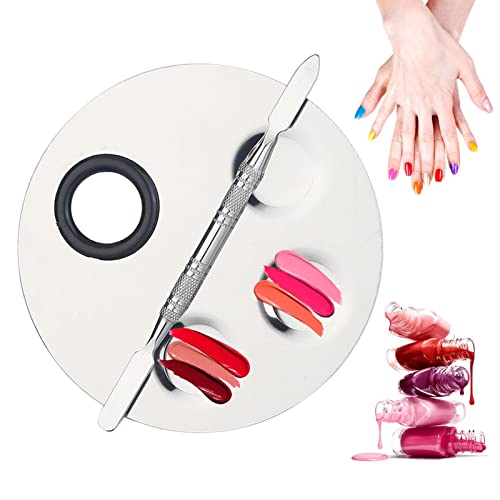 Make-up-Palette für Grundierung, Mischpalette, Make-up-Palette mit feinem Schliff und rutschfestem doppelseitigem Lippenstift. Lambo Make-up-Palette für Grundierung, Mischpalette, Make-up-Palette mit feinem Schliff und rutschfestem doppelseitigem Lippenstift. Lambo von Lambo