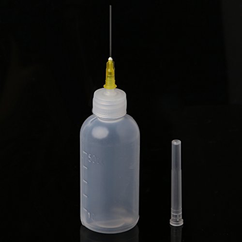 Lamdoo 50ml Dispenser Bottle for Rosin Solder Soldering Liquid Flux with 2 Needle von Lamdoo
