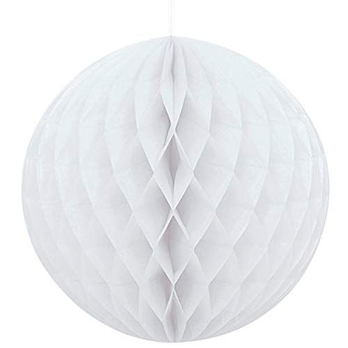 5 x Honeycomb / Wabenball weiß 35 cm von Lampion-Lampionnen