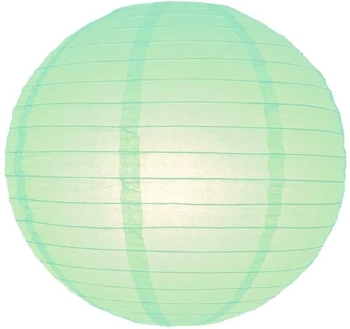 5 x Lampion schwer entflammbar minze grün 35 cm 5 x Lampion schwer entflammbar minze grün 35 cm von Lampion-Lampionnen