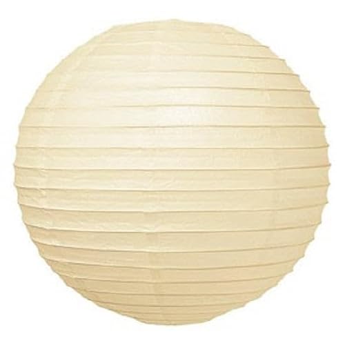 Lampion schwer entflammbar cremeweiß 75 cm Lampion schwer entflammbar cremeweiß 75 cm von Lampion-Lampionnen