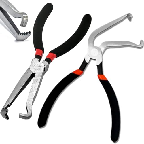 2pcs Elektrische Zangen Set, Kraftstoffleitungs-Trennwerkzeug, Mehrzweck-elektrische Steckerzange für Autos (60 ° + gerade) von Lamppdcor