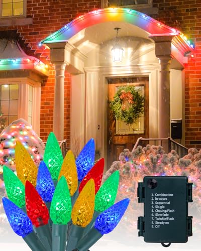Lamptobe 50 LED Lichterkette Bunt, 5M Erdbeeren LED Kette, 8 Blinkmod, Lichterkette Batterie Bunt Ideal Deko für Zimmer, Balkon, Weihnachten, Party, Garten Lamptobe 50 LED Lichterkette Bunt, 5M Erdbeeren LED Kette, 8 Blinkmod, Lichterkette Batterie Bunt Ideal Deko für Zimmer, Balkon, Weihnachten, Party, Garten von Lamptobe