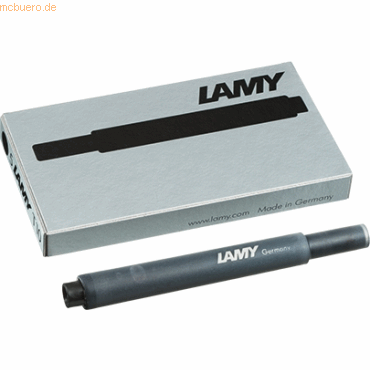 20 x Lamy Großraumtintenpatrone T10 schwarz VE=5 Stück 20 x Lamy Großraumtintenpatrone T10 schwarz VE=5 Stück von Lamy
