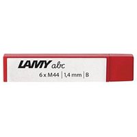 LAMY M 44 Feinminen-Bleistiftminen schwarz B 1,4 mm, 6 St. LAMY M 44 Feinminen-Bleistiftminen schwarz B 1,4 mm, 6 St. von Lamy