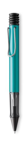 LAMY AL-star leichter Kugelschreiber 223 aus Aluminium in turmaline mit ergonomischem Griff und selbstfederndem Metallclip, inkl. Großraummine LAMY M 16 M von Lamy