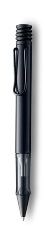 LAMY AL-star Kugelschreiber 271 – Kuli aus Aluminium in der Farbe Schwarz mit transparentem Griffstück und verchromte... von Lamy
