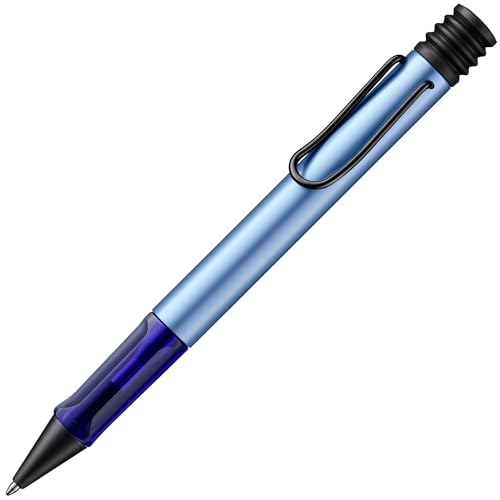 LAMY AL-star leichter Kugelschreiber 2E1 aus Aluminium in aquatic mit ergonomischem Griff und selbstfederndem Metallclip, inkl. Großraummine M 16 M von Lamy