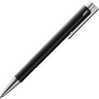 LAMY Kugelschreiber logo M+ black matt, Schreibfarbe: schwarz, 1 St. von Lamy