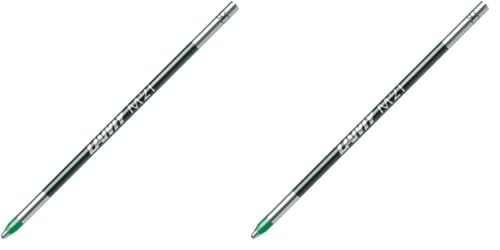 LAMY M 21 Mine 803 – Kugelschreiber-Mine aus Metall in der Farbe Grün mit Stahlspitze – Für alle Mehrsystemschreiber (Packung mit 2) von Lamy