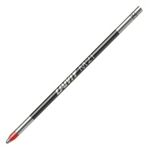 LAMY M 21 Mine - Kugelschreiber-Mine aus Metall in der Farbe Rot mit Stahlspitze- Für alle Mehrsystemschreiber LAMY M 21 Mine - Kugelschreiber-Mine aus Metall in der Farbe Rot mit Stahlspitze- Für alle Mehrsystemschreiber von Lamy