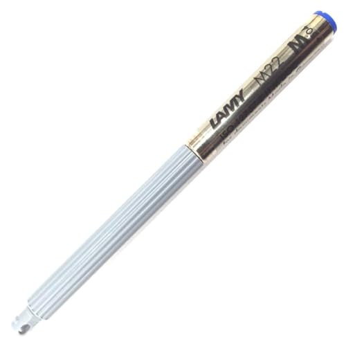 LAMY M 22 Mine 802 – Kugelschreiber-Mine aus Metall in der Farbe Blau – Strichbreite M LAMY M 22 Mine 802 – Kugelschreiber-Mine aus Metall in der Farbe Blau – Strichbreite M von Lamy