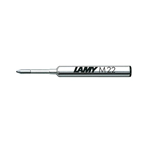 LAMY M 22 Mine 802 – Kugelschreiber-Mine aus Metall in der Farbe Schwarz – Strichbreite M von Lamy
