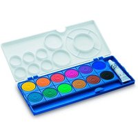 LAMY aquaplus blau Wasserfarbkasten 12 Farben von Lamy