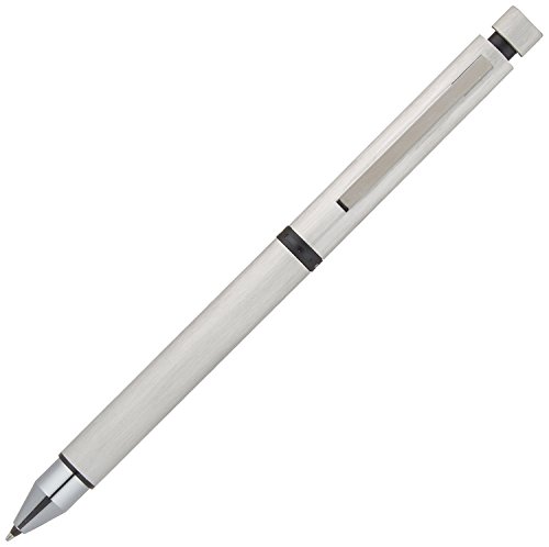 LAMY cp1 Tri Pen Multifunktionsschreibgerät 759 – Mehrsystemschreiber aus Edelstahl, strichmattiert– Mit Kugelschreiber-Mine M 21 schwarz und Druckbleistift-Mine M 41 (0,5) HB von Lamy