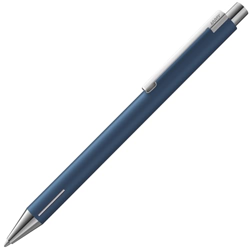 Lamy econ Kugelschreiber 240 aus Edelstahl in indigo matt und markant gebogenem Clip, inkl. Großraummine M 16 schwarz Strichbreite M Lamy econ Kugelschreiber 240 aus Edelstahl in indigo matt und markant gebogenem Clip, inkl. Großraummine M 16 schwarz Strichbreite M von Lamy
