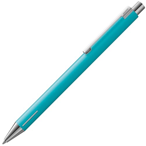 Lamy econ Kugelschreiber 240 aus Edelstahl in sea matt und markant gebogenem Clip, inkl. Großraummine M 16 schwarz Strichbreite M Lamy econ Kugelschreiber 240 aus Edelstahl in sea matt und markant gebogenem Clip, inkl. Großraummine M 16 schwarz Strichbreite M von Lamy