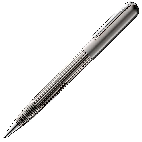 LAMY imporium Kugelschreiber 293 – Kuli mit hochwertigster PVD-Beschichtung und Galvanisierung in der Farbe Titanium,... von Lamy