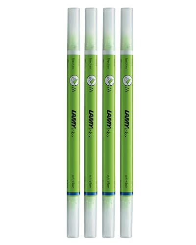 LAMY ink-x 4er Set Tintenlöscher aus Kunststoff mit Löschspitze und Korrekturspitze - ausschließlich zum Löschen von königsblauer Tinte LAMY ink-x 4er Set Tintenlöscher aus Kunststoff mit Löschspitze und Korrekturspitze - ausschließlich zum Löschen von königsblauer Tinte von Lamy