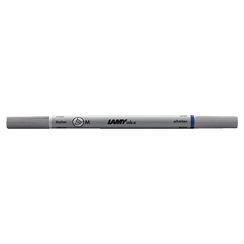 LAMY ink-x Tintenlöscher – Tintenlöscher in der Farbe Grau aus Kunststoff mit Löschspitze und Korrekturspitze – Spitze M von Lamy