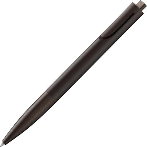 Lamy noto choc Kugelschreiber - puristischer Kuli mit Gehäuse aus Kunststoff in Dreiecksform - Clip entsteht aus der Gehäusekontur - inkl. Großraummine M 16 in Strichbreite M in schwarz Lamy noto choc Kugelschreiber - puristischer Kuli mit Gehäuse aus Kunststoff in Dreiecksform - Clip entsteht aus der Gehäusekontur - inkl. Großraummine M 16 in Strichbreite M in schwarz von Lamy