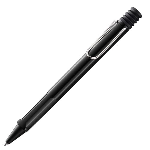 Lamy safari black Kugelschreiber - zeitlos klassicher Kuli mit ergonomischem Griff & robustem ASA-Kunststoff - inkl. Großraummine M 16 in Strichbreite M in schwarz Lamy safari black Kugelschreiber - zeitlos klassicher Kuli mit ergonomischem Griff & robustem ASA-Kunststoff - inkl. Großraummine M 16 in Strichbreite M in schwarz von Lamy