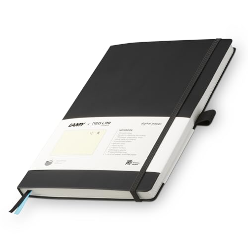 LAMY safari NCode kleines elektronisches digitales Notizbuch A5 - dotted - wiederverwendbar - für Lamy Smart Pen - schwarz von Lamy