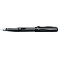 LAMY safari Patronenfüller schwarz hochglänzend M (mittel) von Lamy