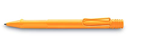 LAMY safari candy Kugelschreiber Sonderedition 221 – Kuli aus robustem ABS-Kunststoff in der Farbe Mango mit ergonomischem Griff und zeitlosem Design – Mit Großraummine – Strichbreite M von Lamy