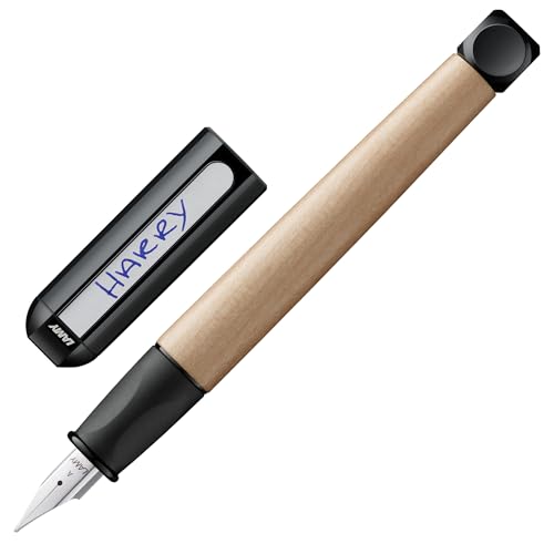 Lamy 009 ABC Black 'A' Feder Anfänger-Füllfederhalter mit T10 blauer Tintenpatrone und Konverter Lamy 009 ABC Black 'A' Feder Anfänger-Füllfederhalter mit T10 blauer Tintenpatrone und Konverter von Lamy