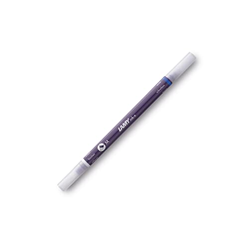 Lamy 1230212 ink-x Tintenlöscher – Tintenlöscher in der Farbe Dark Lilac (Dunkellila) aus Kunststoff mit Löschspitze und Korrekturspitze – Spitze M von Lamy