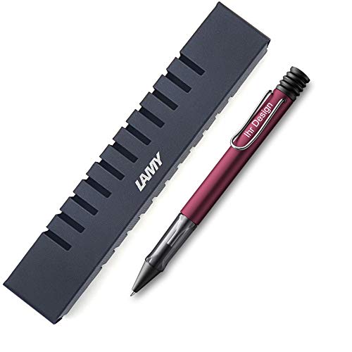 Lamy AL-star black purple Kugelschreiber Modell 229, mit Gravur (Lasergravur), V60 von Lamy