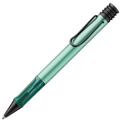 Lamy AL-star mint Kugelschreiber - leichter Kuli mit transparenten, ergonomischen Griff & Gehäuse aus Aluminium - inkl. Großraummine M 16 in schwarz Lamy AL-star mint Kugelschreiber - leichter Kuli mit transparenten, ergonomischen Griff & Gehäuse aus Aluminium - inkl. Großraummine M 16 in schwarz von Lamy