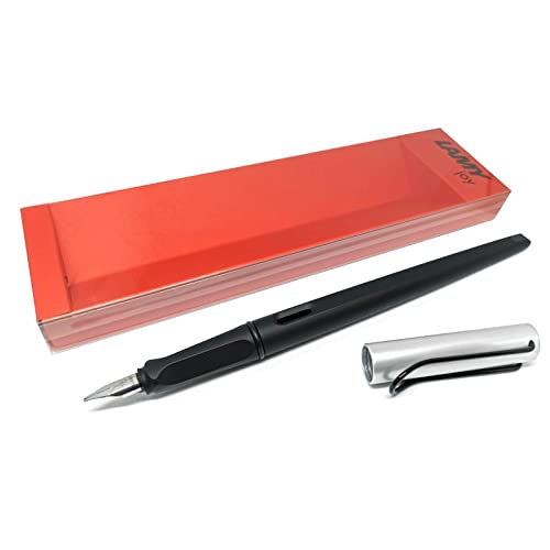 Lamy Calligraphy AL Füllfederhalter, Modell 011, Premium-Finish, inkl. Geschenkbox (1,1 mm Feder) von Lamy