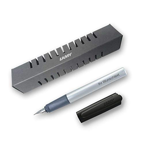Lamy Füllfederhalter nexx Modell 037, Farbe schwarz, Feder A, inkl. Laser-Gravur Lamy Füllfederhalter nexx Modell 037, Farbe schwarz, Feder A, inkl. Laser-Gravur von Lamy
