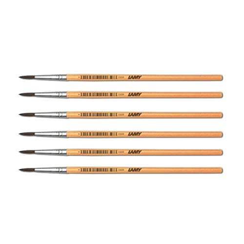 Lamy - Haarpinsel Grösse 4, 6 Pinsel Lamy - Haarpinsel Grösse 4, 6 Pinsel von Lamy