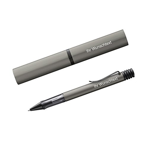 Lamy Kugelschreiber Lx Ru Modell 257, inkl. Laser-Gravur, Farbe Ruthenium von Lamy