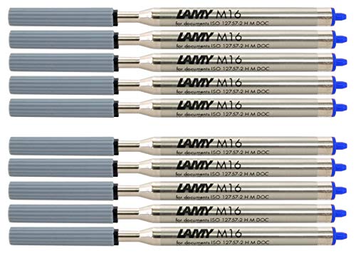 Lamy M16 Kugelschreiber-Großraummine (10 x Blau) von Lamy