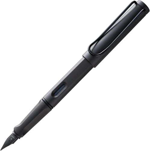 Lamy Safari Füllfederhalter, elegantes Design, coole Stifte, tolle Stifte für glattes Schreiben, Journaling und Kalligraphie, für Linkshänder, Anthrazit von Lamy