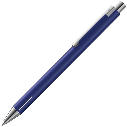 Lamy econ dark dusk matt Kugelschreiber - funktionaler Kuli mit Gehäuse aus Edelstahl - mit markantem gebogenen Clip & innovativer Griffzone - inkl. Großraummine M 16 in Strichbreite M in schwarz Lamy econ dark dusk matt Kugelschreiber - funktionaler Kuli mit Gehäuse aus Edelstahl - mit markantem gebogenen Clip & innovativer Griffzone - inkl. Großraummine M 16 in Strichbreite M in schwarz von Lamy