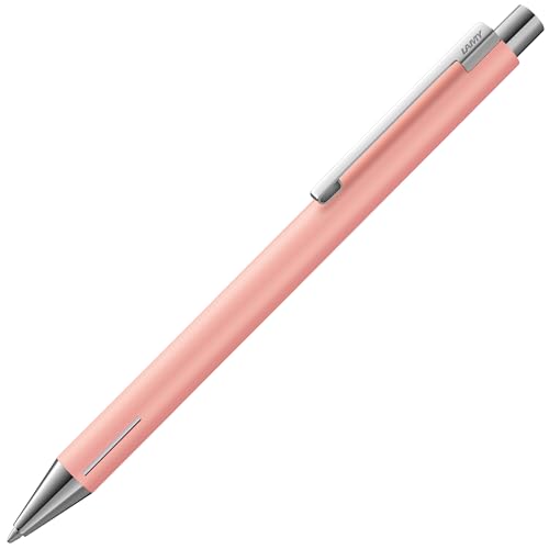 Lamy econ pink matt Kugelschreiber - funktionaler Kuli mit Gehäuse aus Edelstahl - mit markantem gebogenen Clip & innovativer Griffzone - inkl. Großraummine M 16 in Strichbreite M in schwarz Lamy econ pink matt Kugelschreiber - funktionaler Kuli mit Gehäuse aus Edelstahl - mit markantem gebogenen Clip & innovativer Griffzone - inkl. Großraummine M 16 in Strichbreite M in schwarz von Lamy