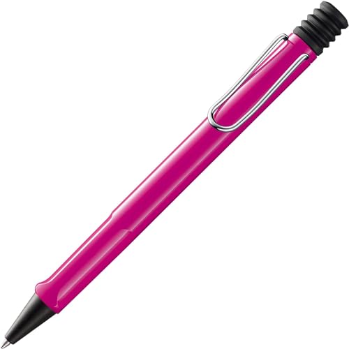 Lamy safari pink Kugelschreiber - zeitlos klassicher Kuli mit ergonomischem Griff & robustem ASA-Kunststoff - inkl. Großraummine M 16 in Strichbreite M in blau Lamy safari pink Kugelschreiber - zeitlos klassicher Kuli mit ergonomischem Griff & robustem ASA-Kunststoff - inkl. Großraummine M 16 in Strichbreite M in blau von Lamy